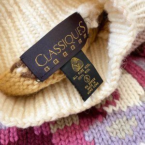 Chunky Floral Sweater